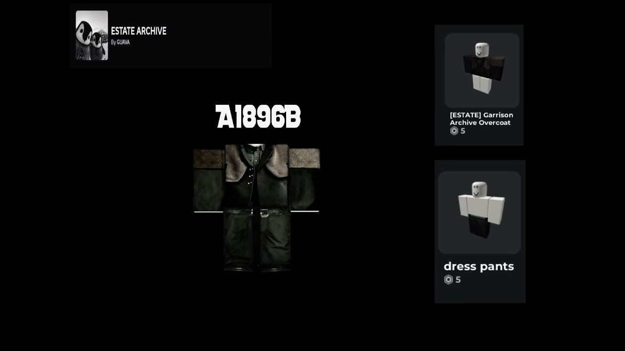 [ESTATE] Garrison Archive Overcoat Set V1