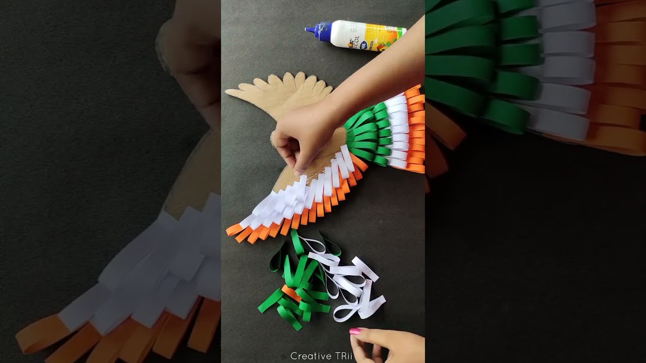 Republic Day Craft Creative Shorts Youtubeshorts Independenceday Ashortaday Republicday