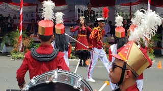 Display Marching Band SMP Negeri 1 kabanjahe 2023 - HUT RI 78