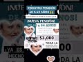 Registro habilitado a la pensión de 60 a 64 años