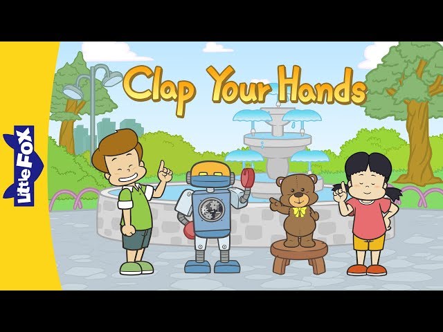 Clap Your Hands | Nursery Rhymes | Action | Little Fox | Animated Songs for Kids class=