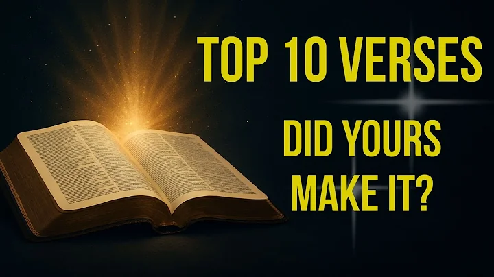 Top 10 Most Searched Bible Verses (KJV)