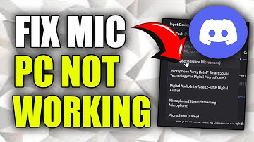 How to Fix your Microphone Not Working on Discord PC (Best Method)