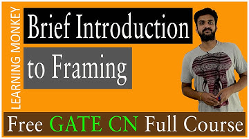 Brief Introduction to Framing || Lesson 20 || Computer Networks || Learning Monkey ||