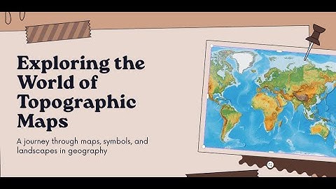 Topographic Maps Explained | How to Read the Land Like a Pro #Topographic maps #Contour lines #icse7