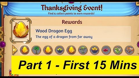 Merge Dragons Thanksgiving Event 2020 Part 1 - First 15 Mins Gameplay