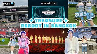 vlog — 💎 ไปคอนเสิร์ต TREASURE REBOOT IN BKK วันแรก! ประเทศไทยมีน้องสมบัติ(อีก)แล้ว 🫶🏻🇹🇭 | eqriimz