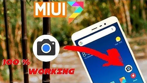 How to install Google camera in redmi 4 & 5A miui 7  | portrait mode