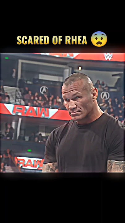Wait For end ✋ Rhea Ripley Scared 😨 on Randy Orton 💀