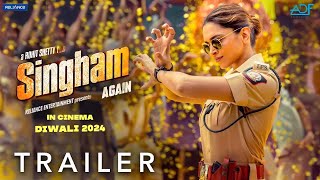 Singham Again - Trailer | Ajay Devgn , Deepika Padukone | Arjun kapoor | Diwali 2024 |