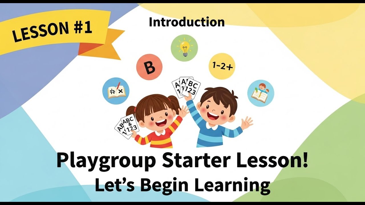 Pre-School Short Course For Play Group |Learning videos for parents ...
