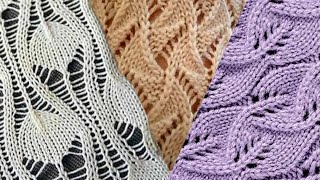Вязание: 🔎15🔍 Узоры спицами + схемы #14. Knitting: Knitting patterns + patterns.