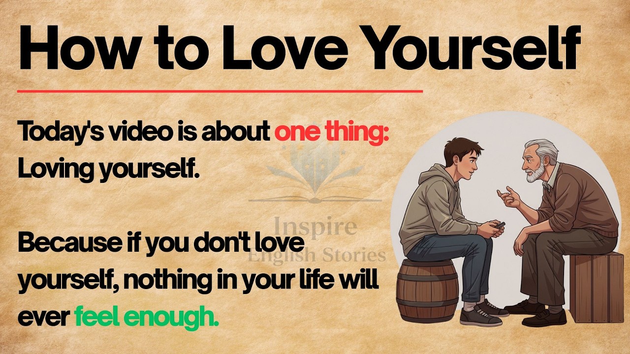 How to Love Yourself Again and Rebuild Your Confidence | Heal & Improve English Fluency ✅