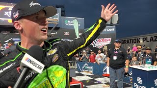 Brandon Brown captures his emotional first NASCAR win at Talladega!