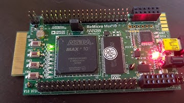 BeMicro Max10 Lチカ　動作確認