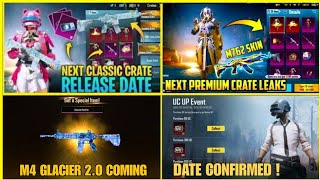 Finally 😍 Glacier In Next Classic Crate | Next Classic & Premium Crate Leaks | Next Bonus Uc Event