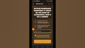Bitcoin Dominance Dropping? It Could Be the Start of Altseason! | Part 3 | Memegi Youtube Video Code