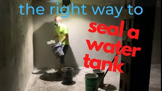 How to stop a cistern water tank from leaking the RIGHT WAY! screenshot 4