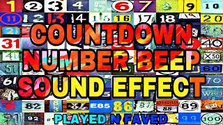 Countdown Number Beep Sound Effect | Countdown Beeping Tones Sounds | Royalty Free screenshot 5