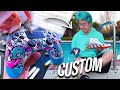 Surprising ZHC With a CUSTOM PS4 Controller !!  🎄