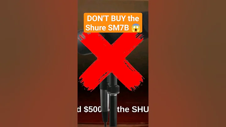 DO NOT BUY the Shure SM7B! | #shorts #microphone #shure #fifine #k688 #sm7b #dynamicmicrophone