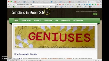 Weebly - Adding a Page and Video with Embed Codes