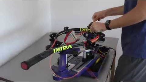 Tennis Racquet Restring - Time Lapse Video