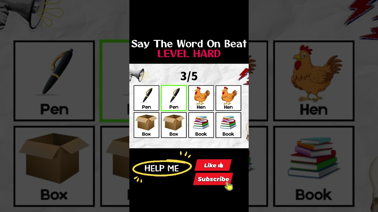 Say The Word On Beat | LEVEL HARD 