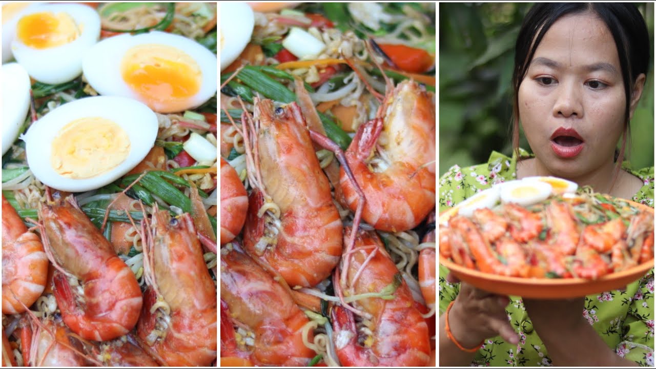 Yummy Cooking Noodle Fried Recipe with Lobsters - Fried Noodle with Lobsters #57