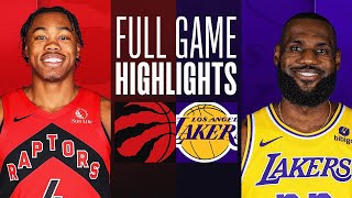 LA Lakers vs Toronto Raptors Full Game Highlights | Jan 9 | NBA Regular Season 2023