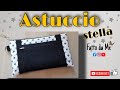 Cucire un Astuccio facile | tutorial astuccio con tasca frontale fai fa te |  #fattodame 51