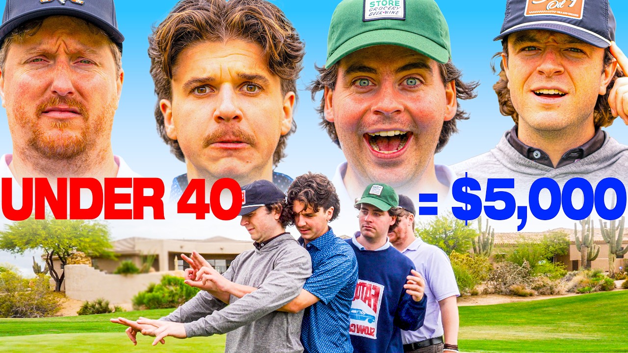 Our First Golf Challenge: Hit Under 40 or Lose $5,000