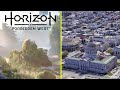 Horizon Forbidden West vs Real Life San Francisco Location Comparison