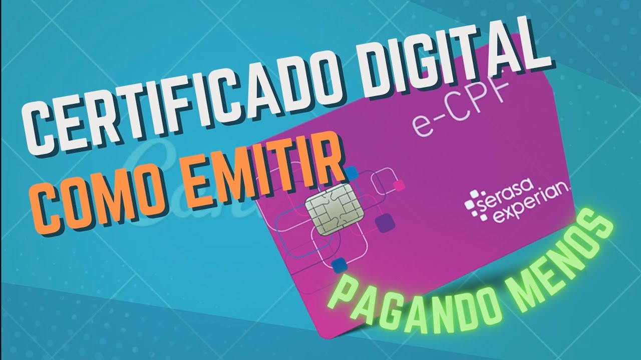 Certificado Digital On Line - Serasa Experian