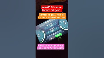 MoveOS 5 saare features aa gaye MoveOS 4.0.5 #moveos5 #olas1air #olaelectric #olas1progen2 #shorts