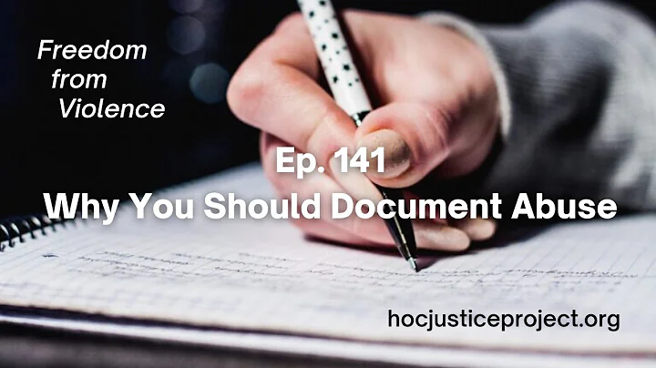 Why You Should Document Abuse