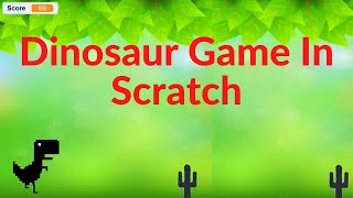 Jumping Dinosaur Game Coding for kids screenshot 2