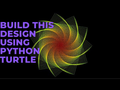 Build a beautiful design using python turtle #shorts