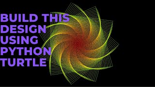 Build a beautiful design using python turtle #shorts
