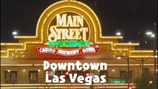 Downtown Las Vegas walk and eating famous Oxtail soup at California Hotel & Casino/9/26/23