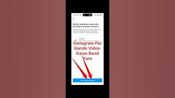 Instagram Par Gandi Reels Video Kaise Band Kare | Instagram par Gandi Reels aana kaise band kare ||