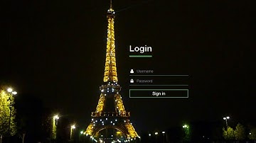 Удивительная Прозрачная Форма Входа с Помощью HTML и CSS | HTML & CSS