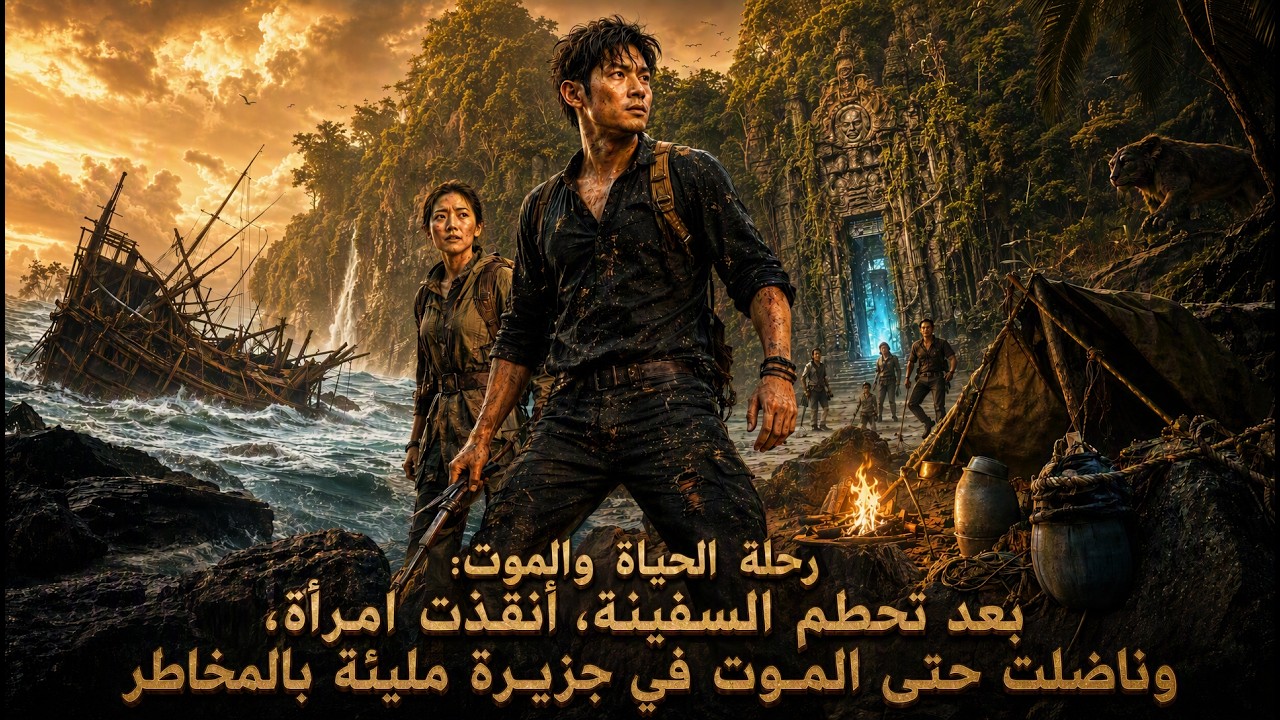 غرق في جزيرة، أنقذ معارفي، واجه الوحوش، كشف الأسرار!