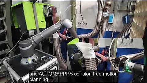 Robot sanding with AUTOMAPPPS SW and compliant tool