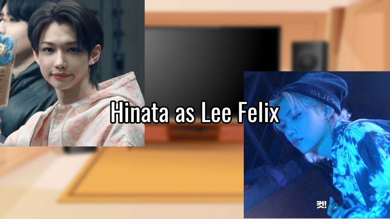 Haikyuu react to Hinata as Lee Felix (AU DESCRIPTION)