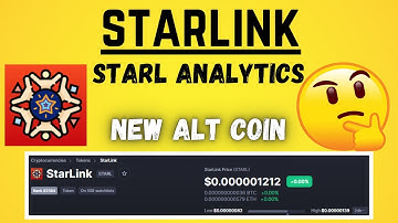 StarLink STARL crypto/Token 😍 Must WATCH New ALTCOIN STARL coin