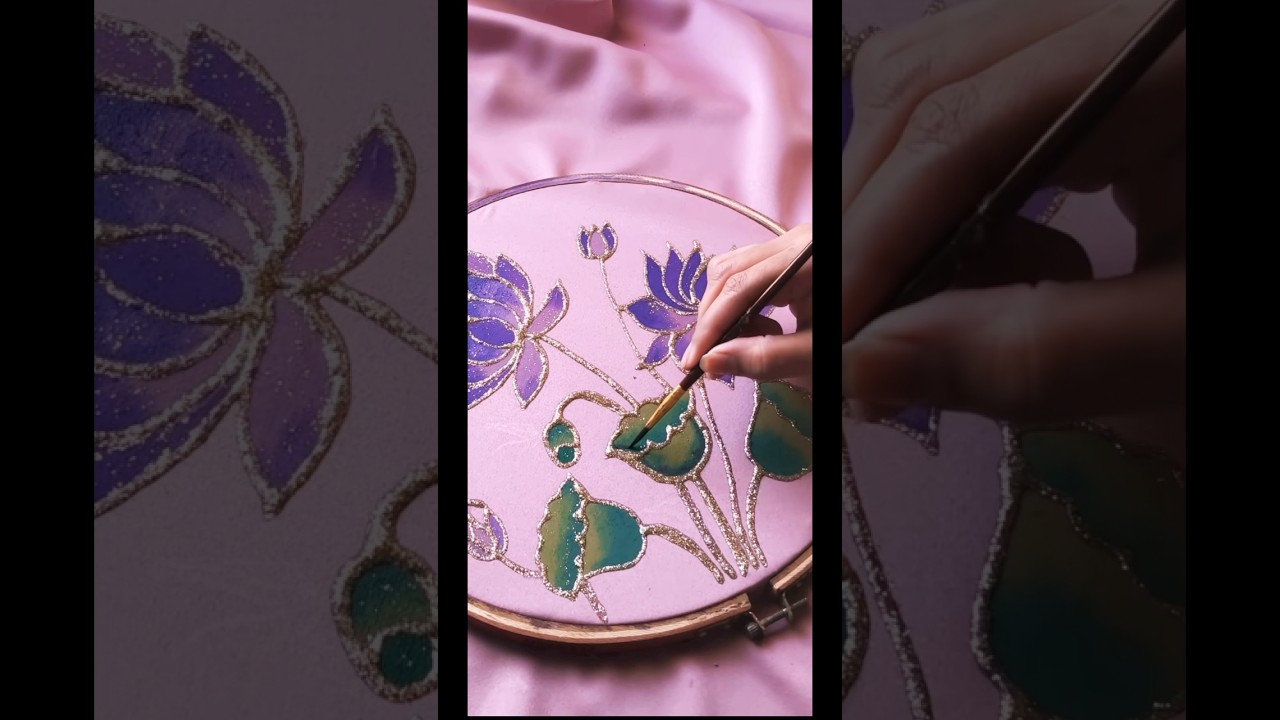 Easy Fabric Painting tutorial