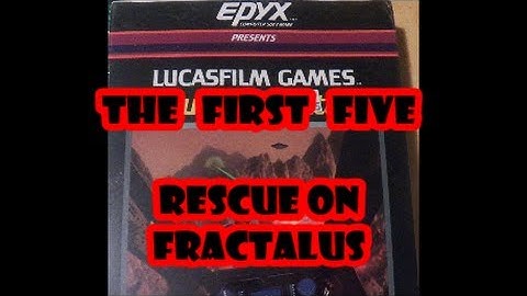 The First Five: Rescue on Fractalus (Atari 8-bit)