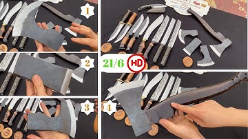 #dao_phúc_sen HD|🪓GIỚI THIỆU - Các mẫu RÌU CƠ BẢN - Trục láp giá bình dân✅0347-753-780📲