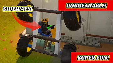 Lego Fortnite: BEST Car Build Tutorial! Super Fun!